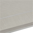 Bowery Hill 7-Piece Engineered Wood Dining Set in Moonlight Gray