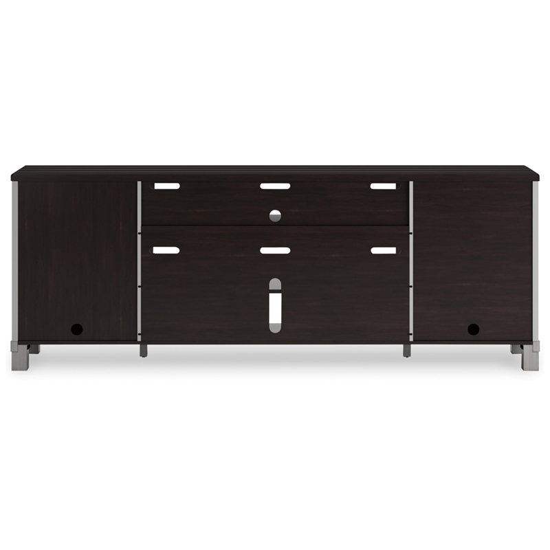 Bowery Hill Contemporary Gray & Brown 88