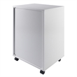Bowery Hill 5-Drawer Transitional Wood Storage Cabinet in White