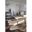 Bowery Hill Rustic Leather Natural Light Brindle Full Skin in Brown