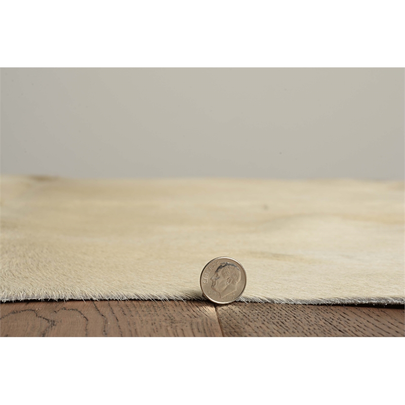 Bowery Hill Rustic Leather Natural Light Brindle Full Skin in Brown