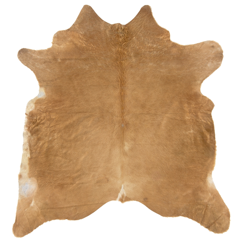 Bowery Hill Rustic Leather Natural Light Brindle Full Skin in Brown