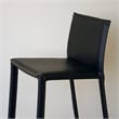 Bowery Hill Transitional Counter Height Stool in Black (Set of 2)