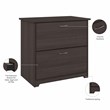 Bowery Hill 2 Drawer Lateral File Cabinet in Heather Gray - Engineered Wood