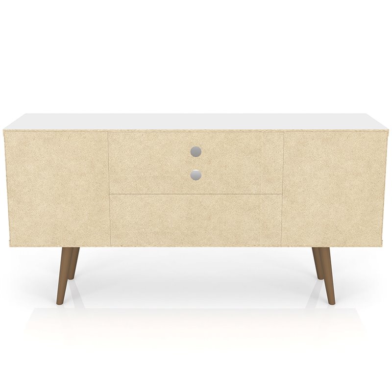 Bowery Hill Mid-Century Solid Wood TV Stand for TVs up to 50