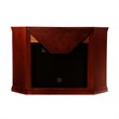 Bowery Hill Contemporary Color Changing Electric Fireplace in Cherry
