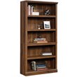 Bowery Hill Engineered Wood 5-Shelf Bookcase in Grand Walnut