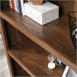 Bowery Hill Engineered Wood 5-Shelf Bookcase in Grand Walnut