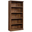 Bowery Hill Engineered Wood 5-Shelf Bookcase in Grand Walnut