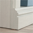 Bowery Hill Transitional Engineered Wood 5-Shelf Bookcase in Glacier Oak