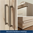 Bowery Hill Engineered Wood Storage Cabinet in Pacific Maple