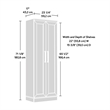 Bowery Hill Engineered Wood Storage Cabinet in Pacific Maple