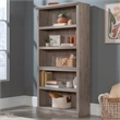 Bowery Hill Transitional Engineered Wood 5-Shelf Bookcase in Laurel Oak