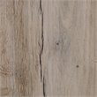 Bowery Hill Traditional Engineered Wood 3-Shelf Bookcase in Split Oak