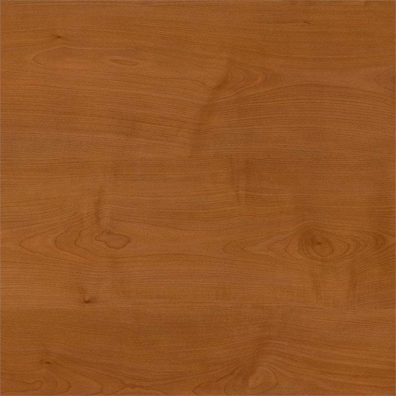 Bowery Hill 36W 5 Shelf Bookcase in Natural Cherry - Engineered Wood