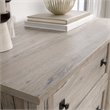 Bowery Hill Engineered Wood 2-Drawer Lateral File Cabinet in Split Oak