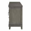 Bowery Hill Modern / Contemporary Washed Gray Wood 3-Drawer Server