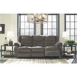 Bowery Hill Modern / Contemporary Reclining Sofa in Gray Finish