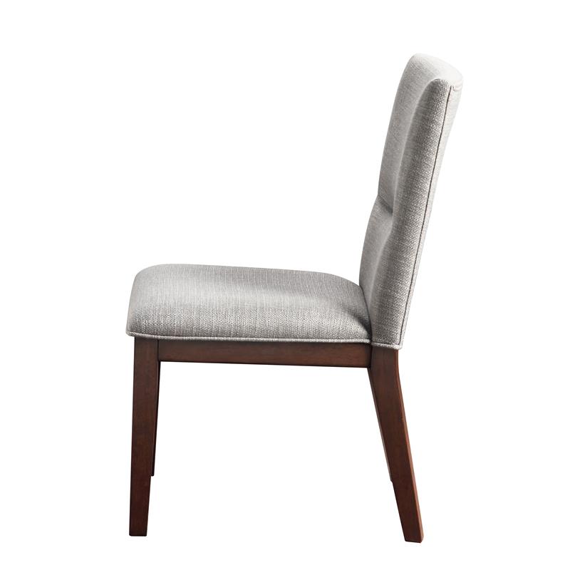 Bowery Hill Modern / Contemporary Beige Upholstered Side Chair