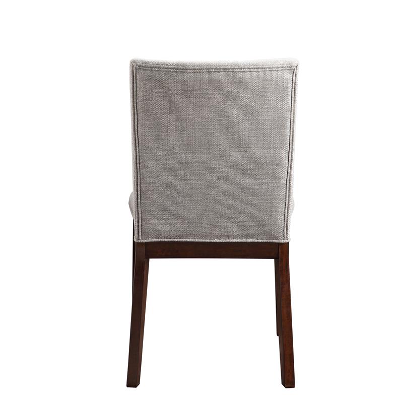 Bowery Hill Modern / Contemporary Beige Upholstered Side Chair