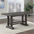 Bowery Hill Mango Dusky Cedar Brown Dining Set Rectangular Plank Effect 108