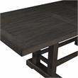 Bowery Hill Mango Dusky Cedar Brown Dining Set Rectangular Plank Effect 108