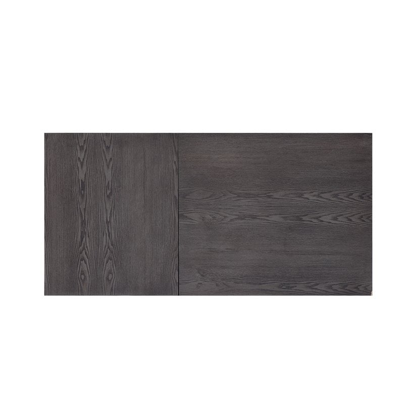 Bowery Hill Coffee Table with Lift Top in Gray Oak and Chrome
