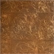Bowery Hill Contemporary Gold Finished Wood 2-Drawer End Table