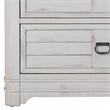 Bowery Hill White-Washed Wood Farmhouse Style 5-drawer Chest
