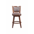 Bowery Hill Modern / Contemporary Swivel Bar Stool - Cappuccino