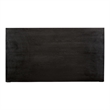 Bowery Hill Contemporary Wood Rectangular Dining Table in Black