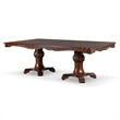 Bowery Hill Solid Wood 7-Piece Expandable Dining Set in Cherry