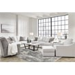 Bowery Hill Modern / Contemporary Corner-blocked Frame Beige Chair