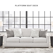 Bowery Hill Modern / Contemporary Corner-blocked Frame Beige Sofa