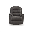 Bowery Hill Modern / Contemporary Gray Finish Power Lift Recliner