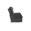 Bowery Hill Modern / Contemporary Gray Finish Power Lift Recliner