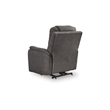 Bowery Hill Modern / Contemporary Gray Finish Power Lift Recliner