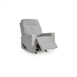 Bowery Hill Modern / Contemporary Beige Polyester Rocker Recliner