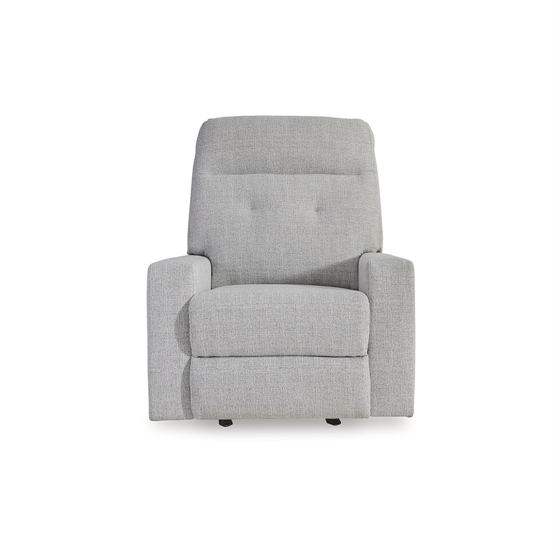 Bowery Hill Modern / Contemporary Beige Polyester Rocker Recliner