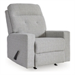 Bowery Hill Modern / Contemporary Beige Polyester Rocker Recliner