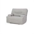 Bowery Hill Modern / Contemporary Pewter Polyester Power Recliner