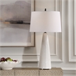 Bowery Hill Modern / Contemporary Ivory Glaze Ceramic Table Lamp