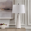 Bowery Hill Modern / Contemporary Ivory Glaze Ceramic Table Lamp