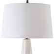 Bowery Hill Modern / Contemporary Ivory Glaze Ceramic Table Lamp