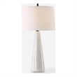 Bowery Hill Modern / Contemporary Ivory Glaze Ceramic Table Lamp