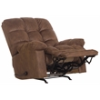 Bowery Hill Polyester Brown Recliner Rectangular Extra Footrest 48