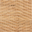 Bowery Hill Contemporary Brown Finished Bohemian Rattan Dining Chair