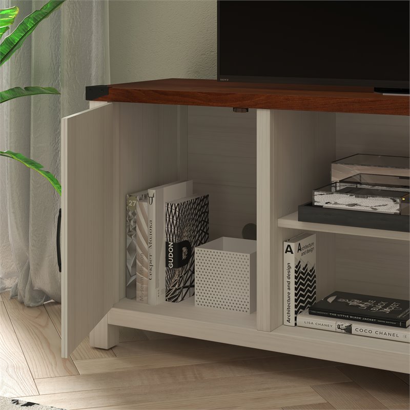 Bowery Hill Engineered Wood TV Stand Fits up to 65
