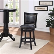 Bowery Hill Modern / Contemporary Swivel Counter Stool - Black