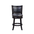 Bowery Hill Modern / Contemporary Swivel Counter Stool - Black